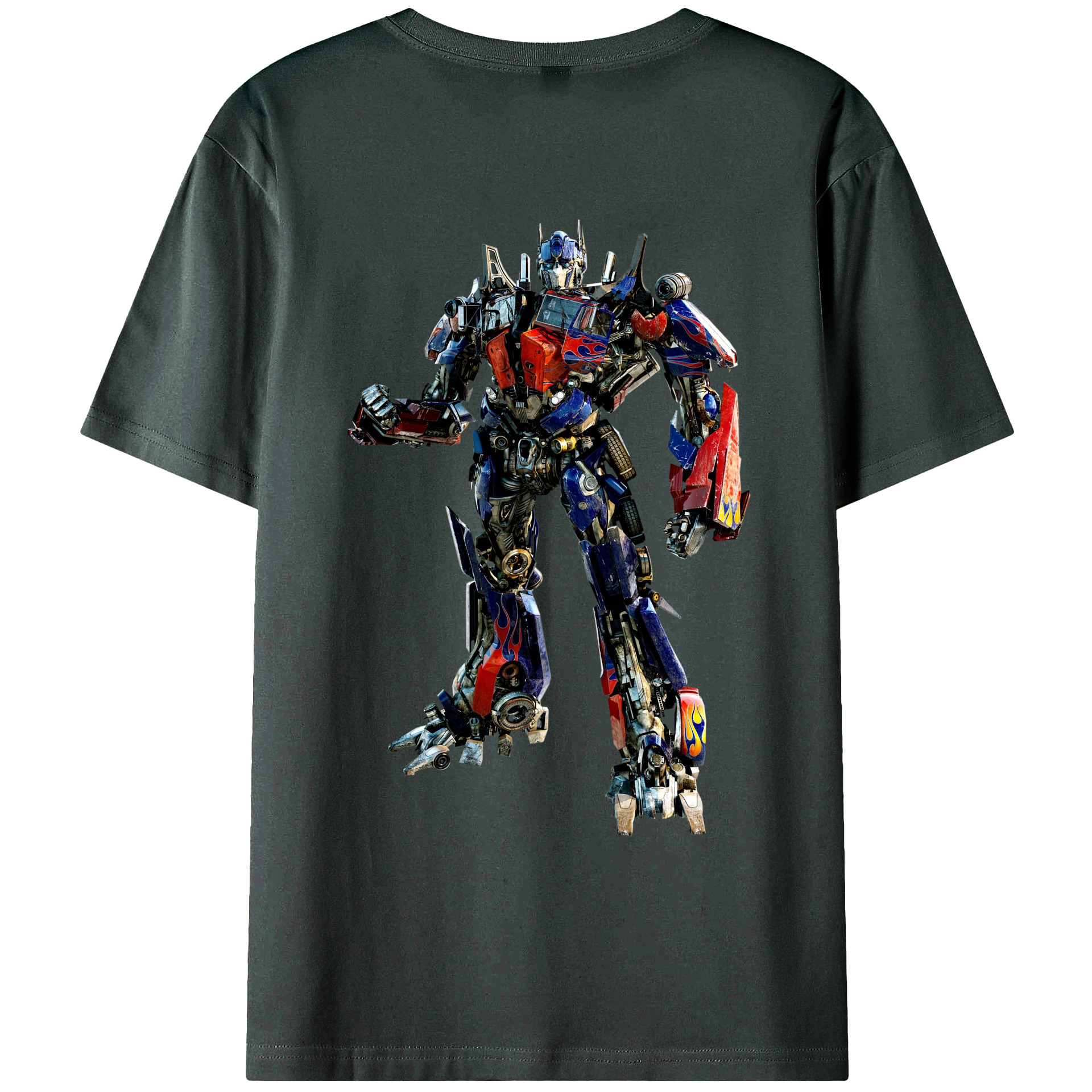 （画像用）  綿100％ メンズ半袖Tシャツ（バックプリント） 通気性
